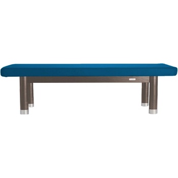 Clap Tzu Ambra Luxusné thajské masážne lehátko Thai Doplnky: bez doplnkov Farba čalúnenia: PU azúrová (azure) Farba konštrukcie: lakovaný palisander 202 x 115 cm 60 kg 13 farieb