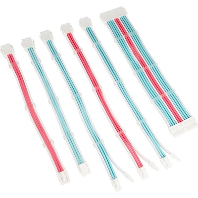 Kolink Core Adept Brilliant White/Neon Blue/Pure Pink COREADEPT-EK-BBP