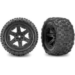 Traxxas колело 2.8", диск RXT черен, гума Sledgehammer ST (2WD електро з) (2)