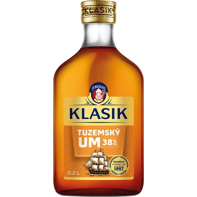 St. Nicolaus Tuzemský Um 38% 0,2 l (čistá fľaša)