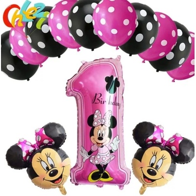 Amscan Buket Minnie Mouse 43cm fóliové balónky