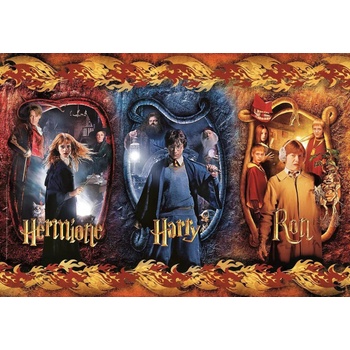 Clementoni - Puzzle Harry Potter, Hermione and Ron 104 - 100 piese