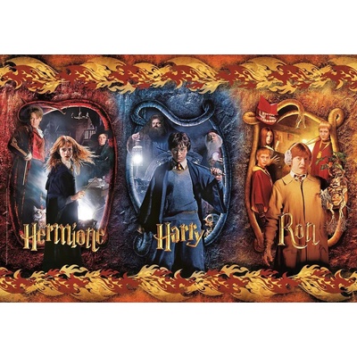 Clementoni - Puzzle Harry Potter, Hermione and Ron 104 - 100 piese