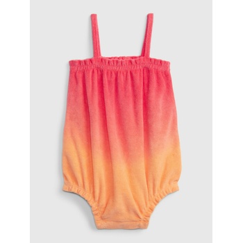 GAP Бебешко фротирано боди с презрамки GAP GAP | Rozov | Момичешки | 68-80