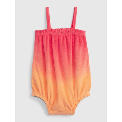 GAP Бебешко фротирано боди с презрамки GAP GAP | Rozov | Момичешки | 68-80