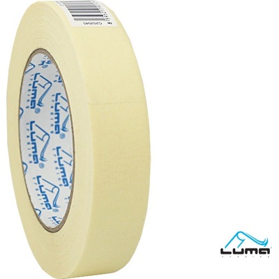 LUMA Lepící páska krepová 25 mm x 50 m do 60°C