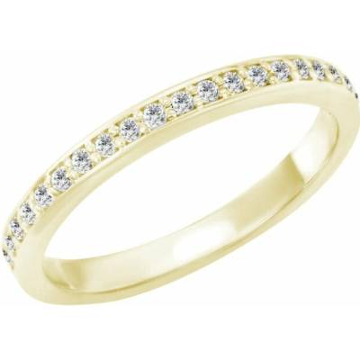 Eppi Zlatý eternity prsten s 1.25 mm lab-grown diamanty Mewya R41773