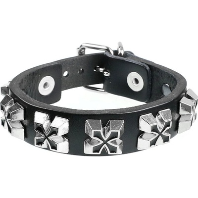 Leather & steel fashion Гривна кръст - lsf1 27