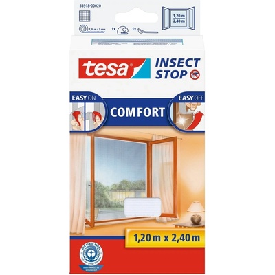 Tesa Insect Stop Comfort 55918-00020-00 1,2 x 2,4 m bílá – Zboží Mobilmania