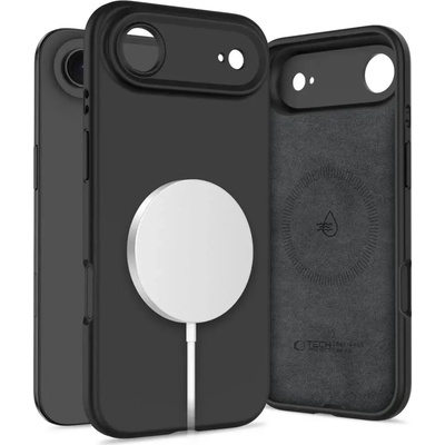 Tech-Protect Силиконов калъф Tech-Protect MagSafe за iPhone 17 Air - черен (5906302330140)