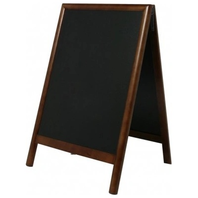 Securit SBD-DB-85 Duplo A tabule tmavě hnědá 55 x 85 cm