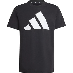 Adidas Детска тениска adidas Kid's Bold Tee 160 T-shirt - Black / White - размер 176 (EU) (704-4531-0115)