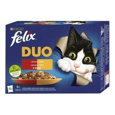 Felix Fantastic DUO lahodný výběr v želé 6 x 12 x 85 g