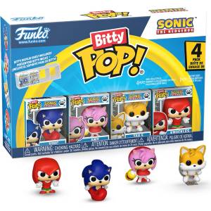 Funko Комплект мини фигури Funko Bitty POP! Games: Sonic The Hedgehog - 4 Pack (Series 2) (114003)