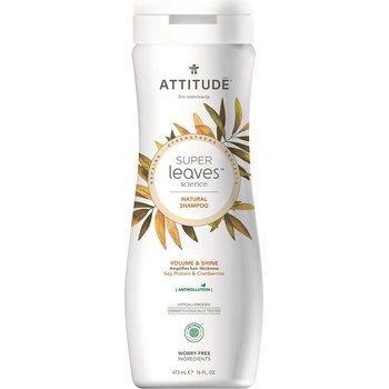 Attitude Super leaves šampón lesk a objem pre jemné vlasy 473 ml