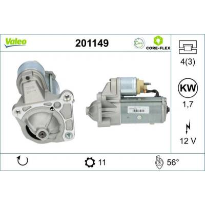 Startér VALEO 201149