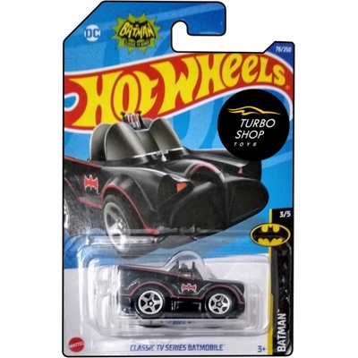 Hot Wheels Classic TV Series Batmobile Black