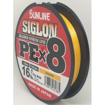 Sunline šnúra Siglon PEx8 OR 150m 20lb