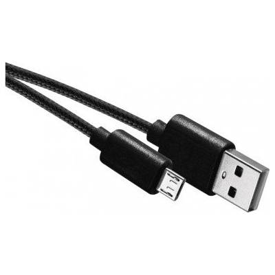 EMOS USB kabel 2.0 A/M - micro B/M 2m, černý 2335076021