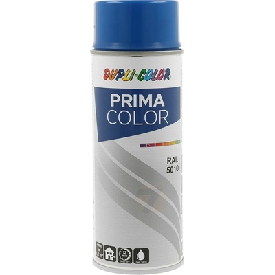 Dupli Color Prima farba v spreji 400 ml RAL 5010 lesklá enciánová modrá