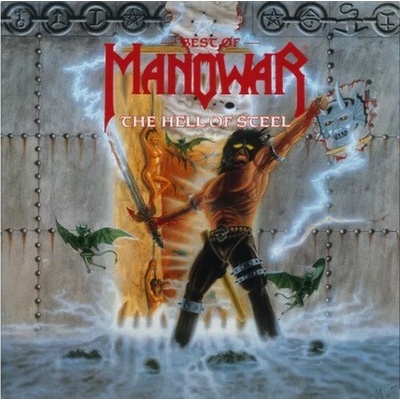 Manowar - Hell Of Steel:Best Of Reedice Vinyl 2 LP