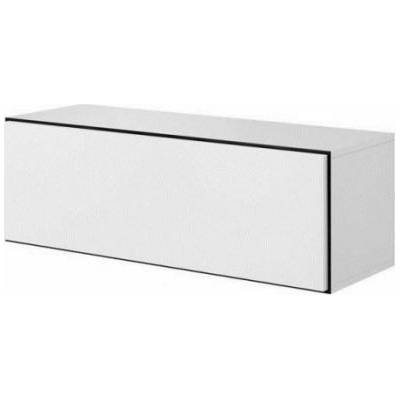 Cama full storage cabinet ROCO RO1 112/37/39 white/black/white