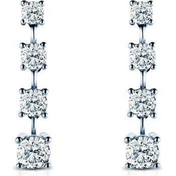 SAVICKI Обеци Eterniàle, сребро, цирконии