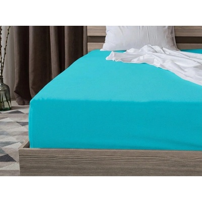 Textilomanie Jersey plachta HIGHFIT tyrkysová 90x200