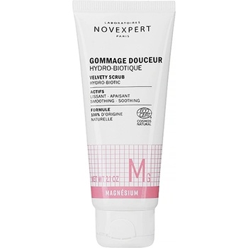 NOVEXPERT Magnesium Velvety Hydro-Biotic Scrub кадифен хидро-биотичен скраб за лице за жени 60 мл