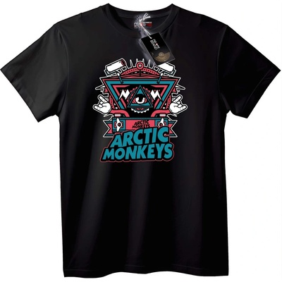 NOONEBRAND Тениска Arctic Monkeys Band - 2XL, Black