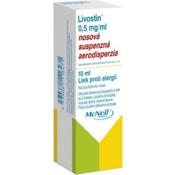 Livostin 0,5 mg/ml aer.nau.1 x 10 ml