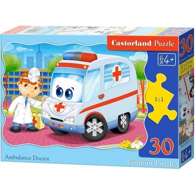 Castorland Hasiči v akci 30 dílků