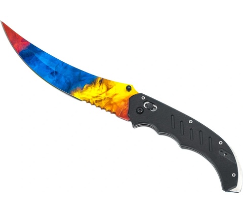 F A D E E Flip knife Marble Fade