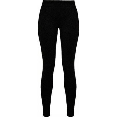 Build Your Brand Pevné dlouhé strečové legíny černé