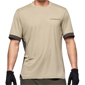 Norrøna Мъжка фланелка с къс ръкав за колоездене Norrøna Fjørå Equaliser T-Shirt Cycling jersey - Winter Twig / Beluga (056-4091-0213)