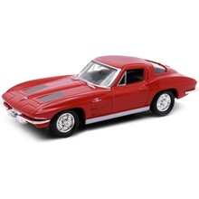 Welly 1963 Chevrolet Corvette červený 1:34