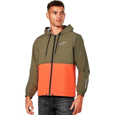 Alpinestars Speeded Windbreaker zeleno-oranžová