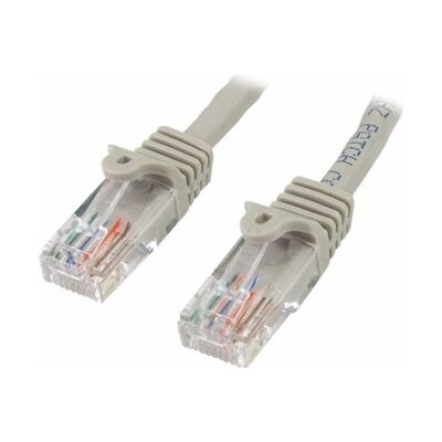 StarTech 45PAT5MGR Snagless UTP Cat5e Patch 5m šedý