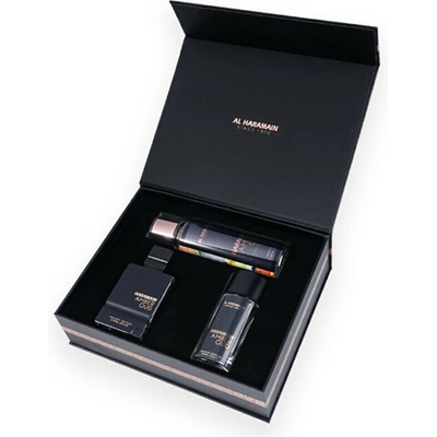 Al Haramain Amber Oud Private Edition unisex EDP 75 ml + unisex EDP 30 ml + telový závoj 250 ml