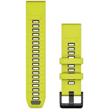 Image 1 of Garmin QuickFit® 22 Amp Yellow/Graphite силиконова каишка 010-13392-08 (010-13392-08)