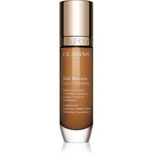 Clarins Skin Illusion Hydrating Foundation високо покривен фон дьо тен цвят 117.5W 30ml