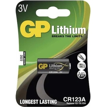 GP Batteries b1501 cr123 литиева фотобатерия 1бр/блистер (gpcr123a-bl1)