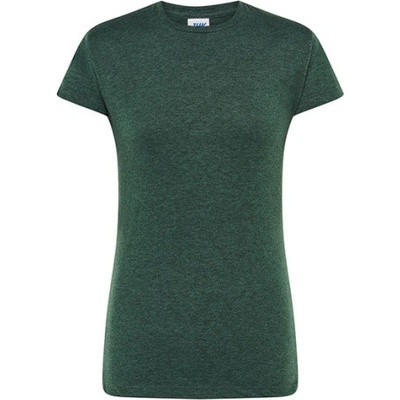 Jhk Dámske tričko JHK152 Bottle Green Heather