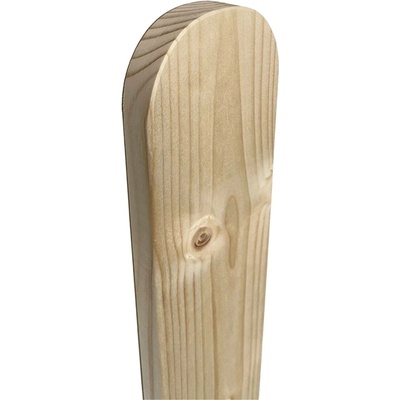 Plotovky dřevěné oblouk, smrk, AB kvalita, 18×82×1490 mm