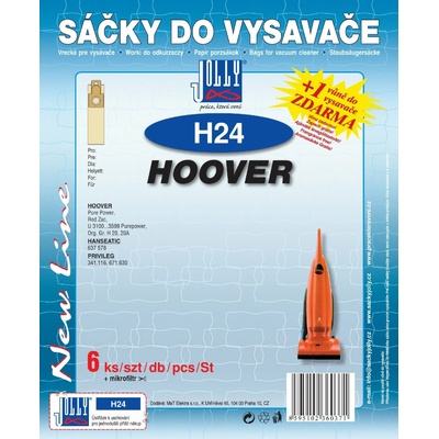 JOLLY H24 Papírové sáčky 6 ks