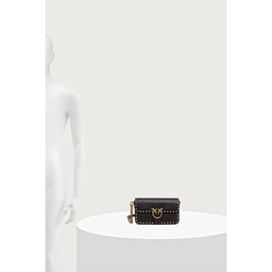 PINKO чанта crossbody дамска от кожа (107345.A2JG) - answear - 586,55 лв
