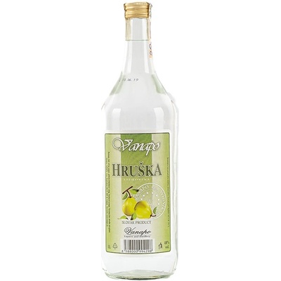 Vanapo Hruška 40% 1 l (čistá fľaša)
