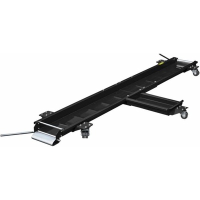 Pojízdná podložka pod motocykl (pod přední a zadní kolo a boční stojan), Q-TECH (černá)