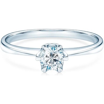 Image 1 of SAVICKI Годежен пръстен Triumph of Love: бяло злато, бял сапфир