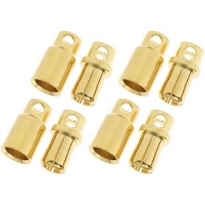 Revtec Позлатен конектор 8.0mm (4 двойки)
